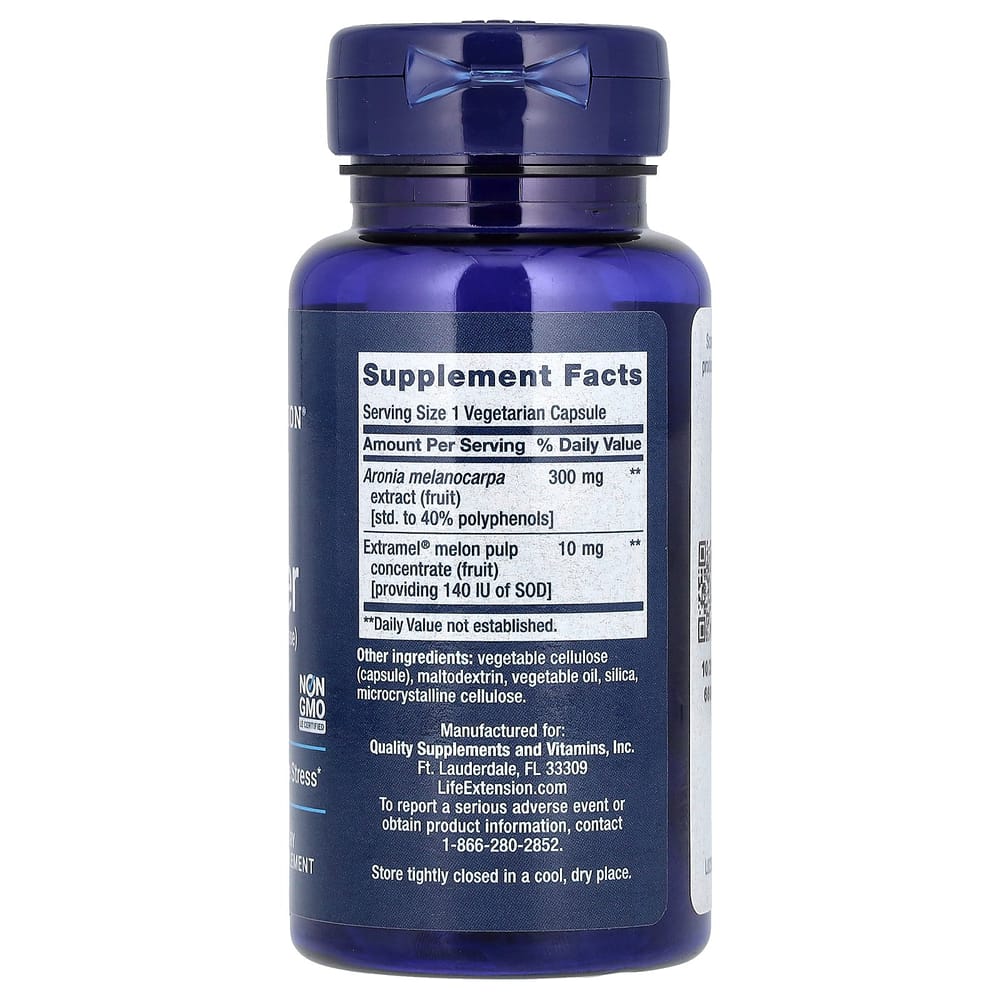 Life Extension Iron Protein Plus 300mg Veggie Capsules 100 Tablets