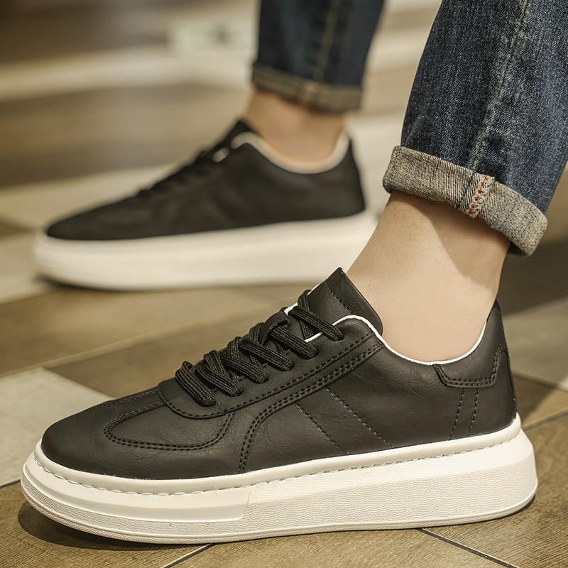 Fashion White Casual Men's Board Shoes Minimalist Quality and Comfortable Style Leisure Outdoor Fashion Street Daily Youth Shoes