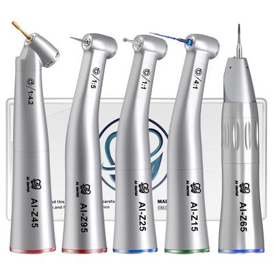 Z Series Low Speed Handpiece Without Light Contra Angle Electric Drive Handpiece With Internal Water Spray AI-Z Series Stainless Steel Body