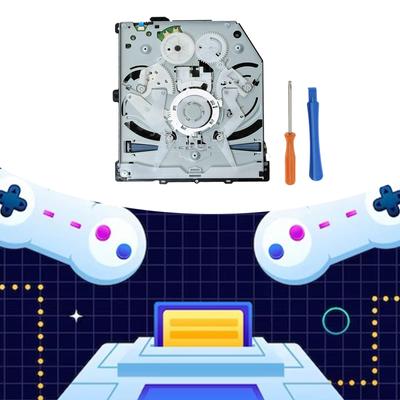 Console Disk Drive Blu-ray DVD CD Disk Drive with Opening Tool Replacement Enclosure for PS4 KEM-490 CUH-1100 CUH-11XX