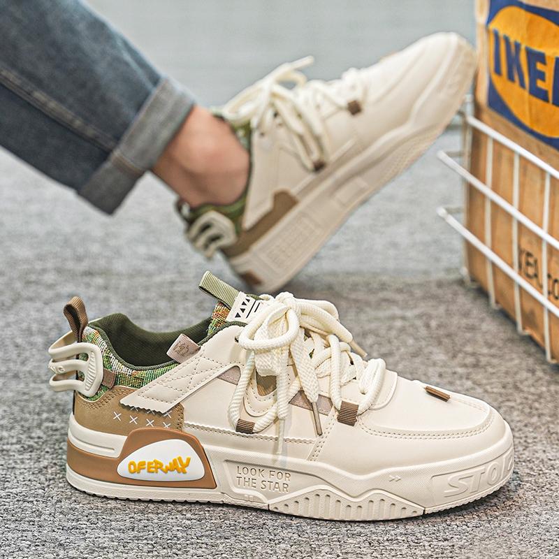 New Shoes for Men Sneakers thick sole Casual Fashionable Skateboard Shoes Male Low Top Platform Vulcanized Shoes Tenis Masculino