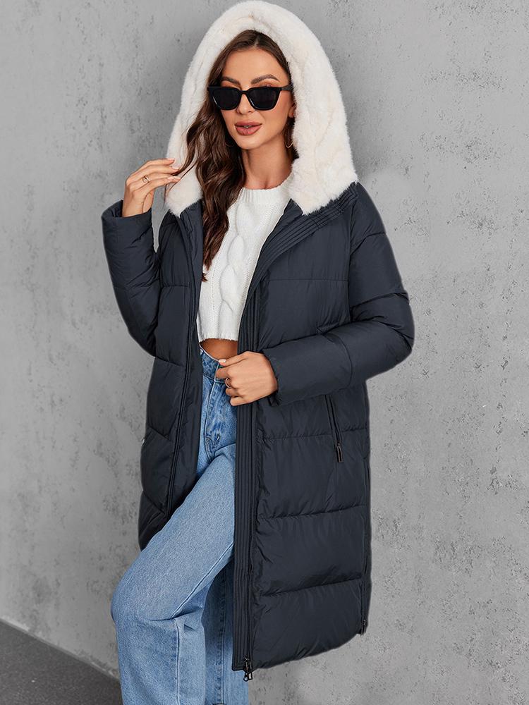 Cinemore Women's jacket long Fashion Grace women winter down jackets Zipper pocket with belt parka high quality outwear 9027