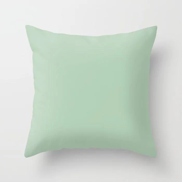 Modern Simple Solid Color Double-Sided Printed Pillow Cover Pillow Core Home Sofa Cushion Pillow Cover Premium