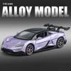 1/32 alloy die-cast BYD U9 sports car model simulation sound and light collection decorations children's toy car boys holiday gifts