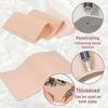 3-20 unid. Pele de Prática para Tatuagem Silicone Dupla Face Microblading Sobrancelha Peles de Treino Suprimentos para Tatuagem para Iniciantes 7.5*5.5 polegadas