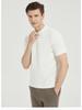 300g Baumwolle Jugend T-Shirt Basisschicht Kurzarm für Damen Rundhalsausschnitt Knitterfrei Pullover Halber Stehkragen Herren Minimalistisch Atmungsaktive Oberteile