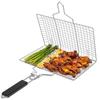 Non Stick BBQ Mesh Stainless Steel Barbecue Tool New Barbecue Net Plate  Picnic