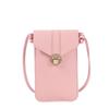 Women's Trendy PU Leather Crossbody Phone Wallet & Retro Coin Purse