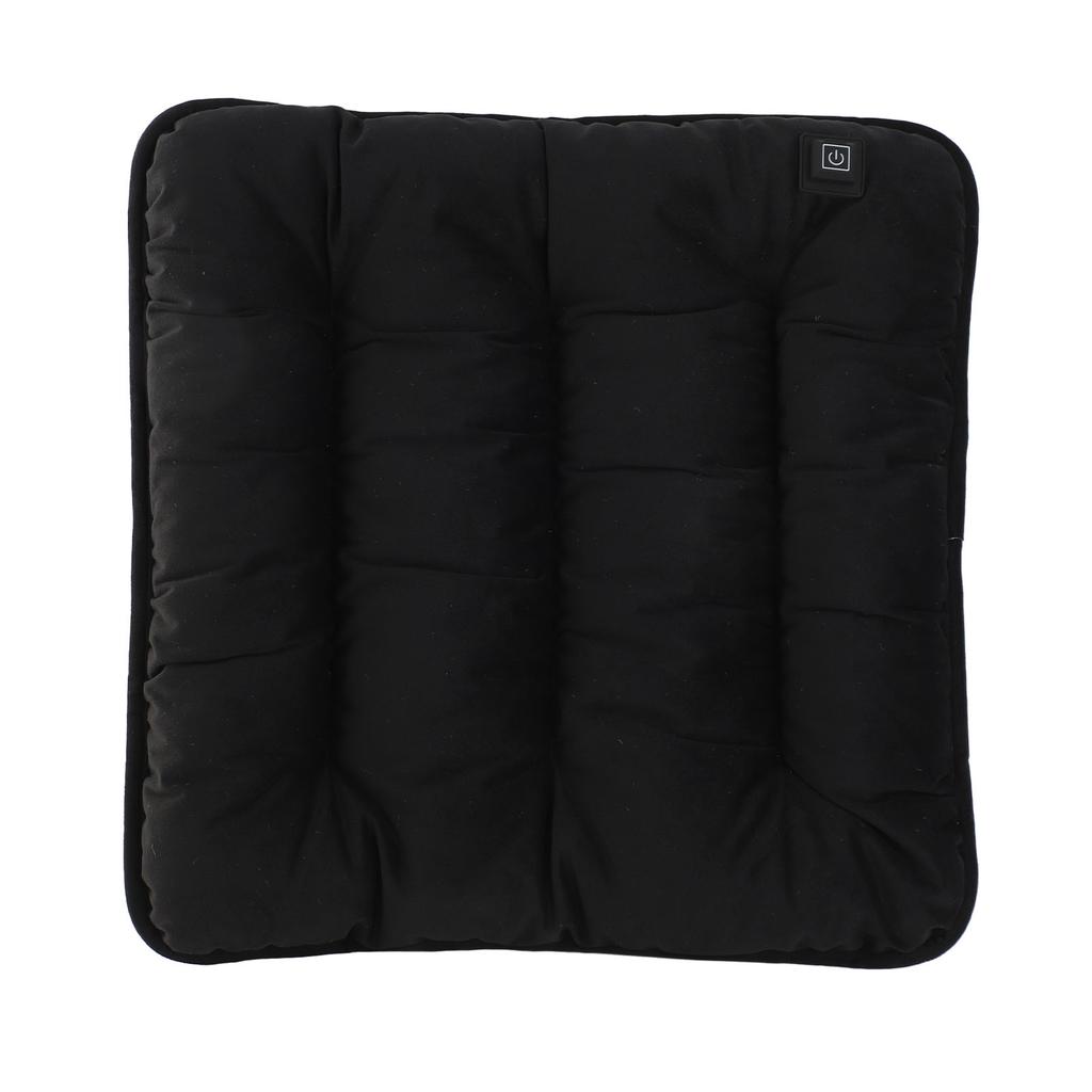5V Heated Seat Cushion Portable Graphene Quick Heating Warm Chair Pads for Sports Fans Traveller