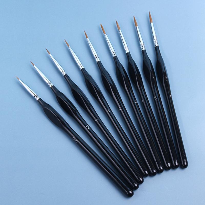 Brush Pens Fine Watercolor Painting Triangle Rod Stroke Line Pen Professional Painting Art Supplies