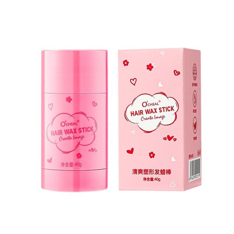 

40 г Профессиональный воск для волос в стике Крем для финиша посеченных волос Восстанавливающее средство для укладки Гладкий артефакт Нежирный гель Рассыпающиеся волосы