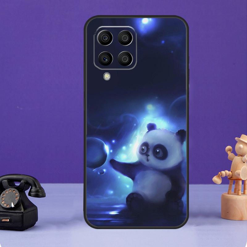 Husă drăguță Baby Panda pentru Samsung Galaxy M55 M21 M31 M51 M12 M32 M52 M20 M13 M23 M33 M53 M14 M34 M54 M30s