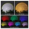 1-4pcs Solar 9 LED Ground Lights Outdoor IP65 Waterproof Brightness Adjustable Spot Light for Garden Backyard Driveway Patio Decor