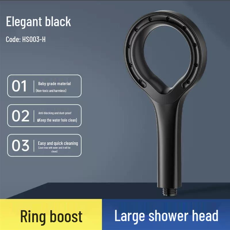 Love Heart Pressurized Shower Head Set with Heater