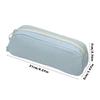 Soft Touch Pencil Case Portable Pen Pouch Simple Stationery Organizer  Back To School