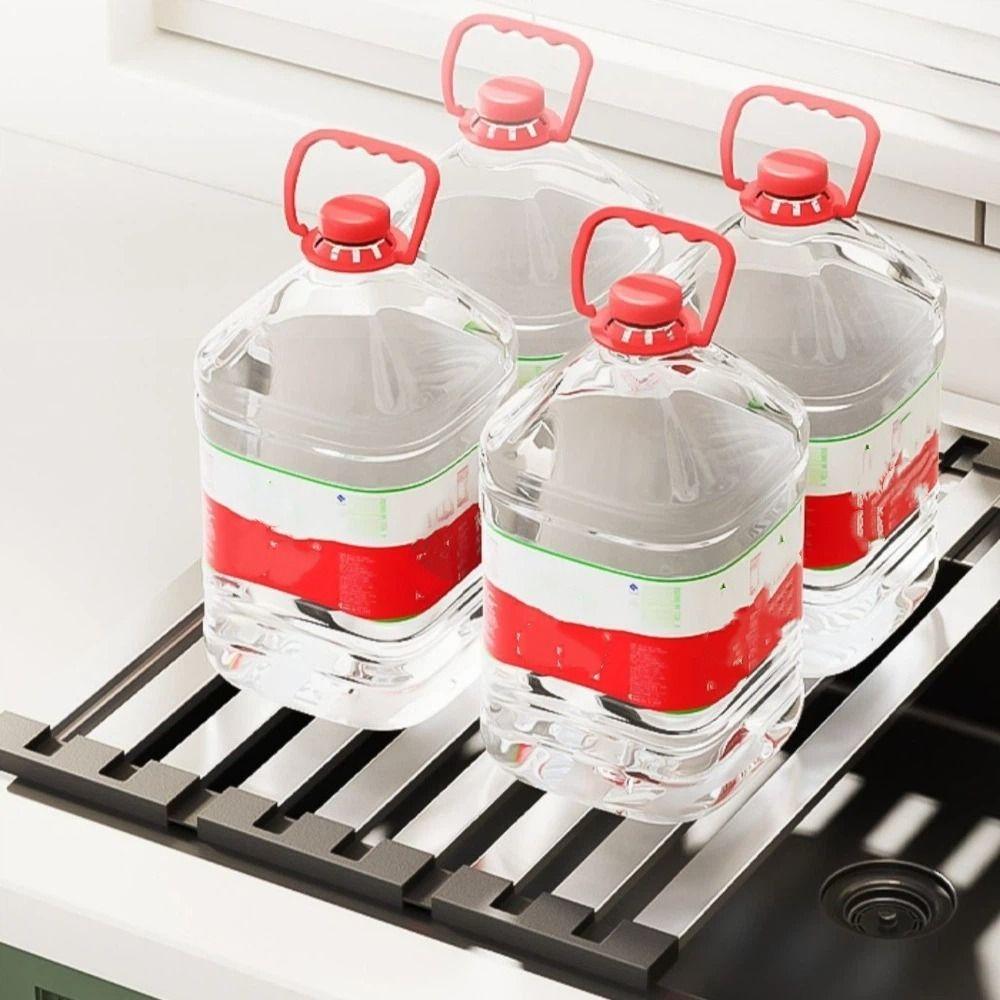 Foldable Sink Drain Rack Detachable Collapsible Sink Storage Rack Space Saving Heat Resistant Stainless Steel Drain Rack