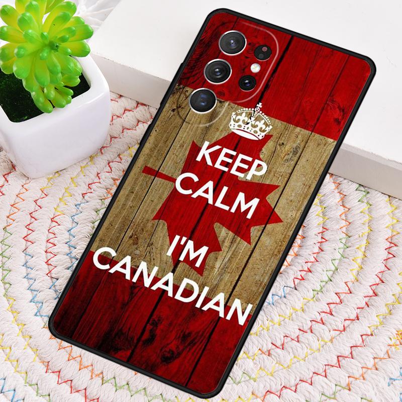 Canada Canadian Flag Soft Phone Case for Samsung Galaxy Note 10 Pro S26 Ultra S23 S24 FE S25 S21 S22 PLUS Shockproof Cove