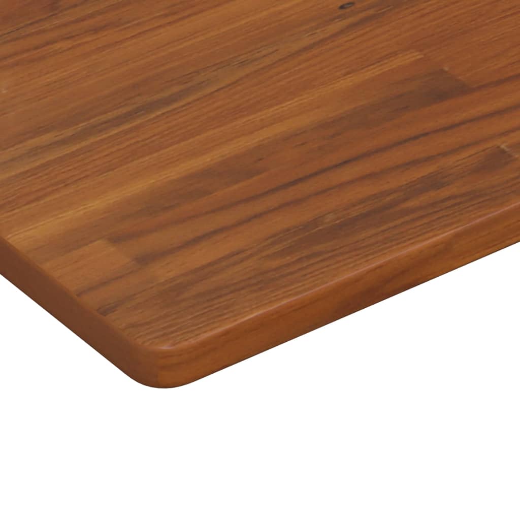 Wall Mounted Washbasin Countertop with Bracket Steel and Solid Oak Wood