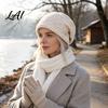 Trendy Loose Fit Beanies for Style Winter Knit Women Thick Slouchy Skull Cap with Diamond Stretchy Elastic Caps Cycling Texture Soft Warm