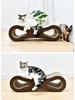Deko Multi-Size Figure 8 Cat Scratcher Toy - Corrugated Cardboard for Kittens