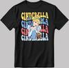 Princes Cinderella Black TShirt