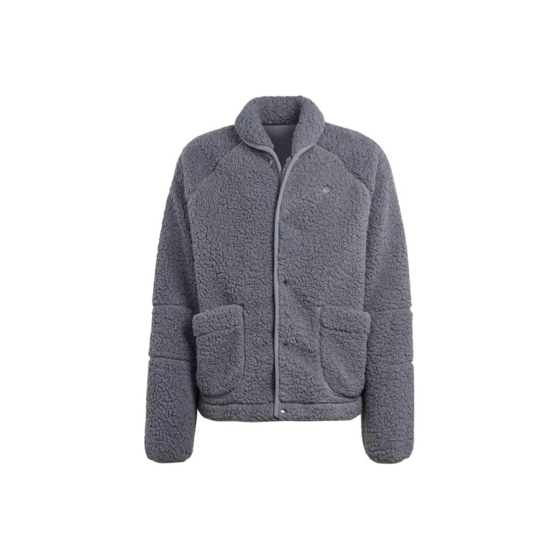 adidas Originals versatile jacket for men, gray L