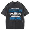 I'm Getting Married The Others Tees Casual Graphic Tees Latest Slogan Printed T Shirt Mens Oversized Washed Clothes