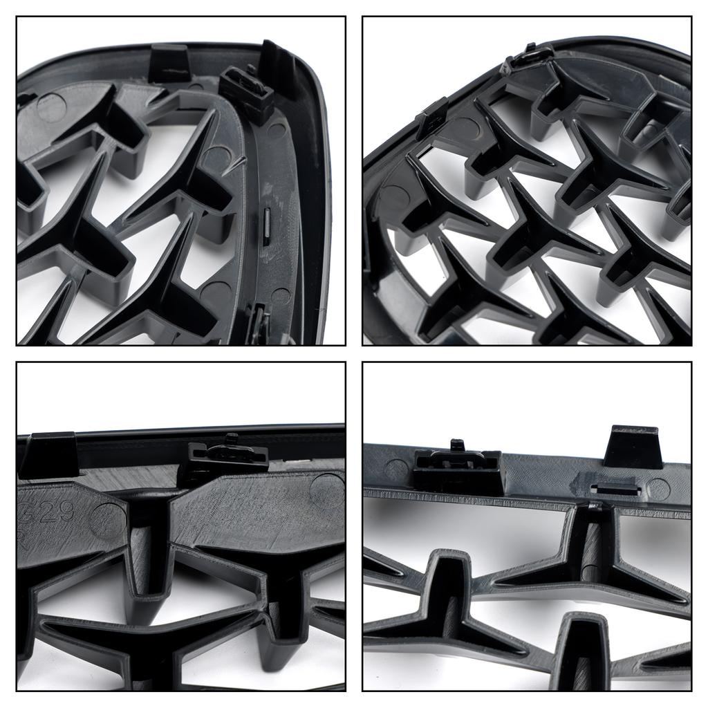 Diamond Style Gloss Black Front Kidney Grill Grille Fit BMW G29 Z4 2019-2024