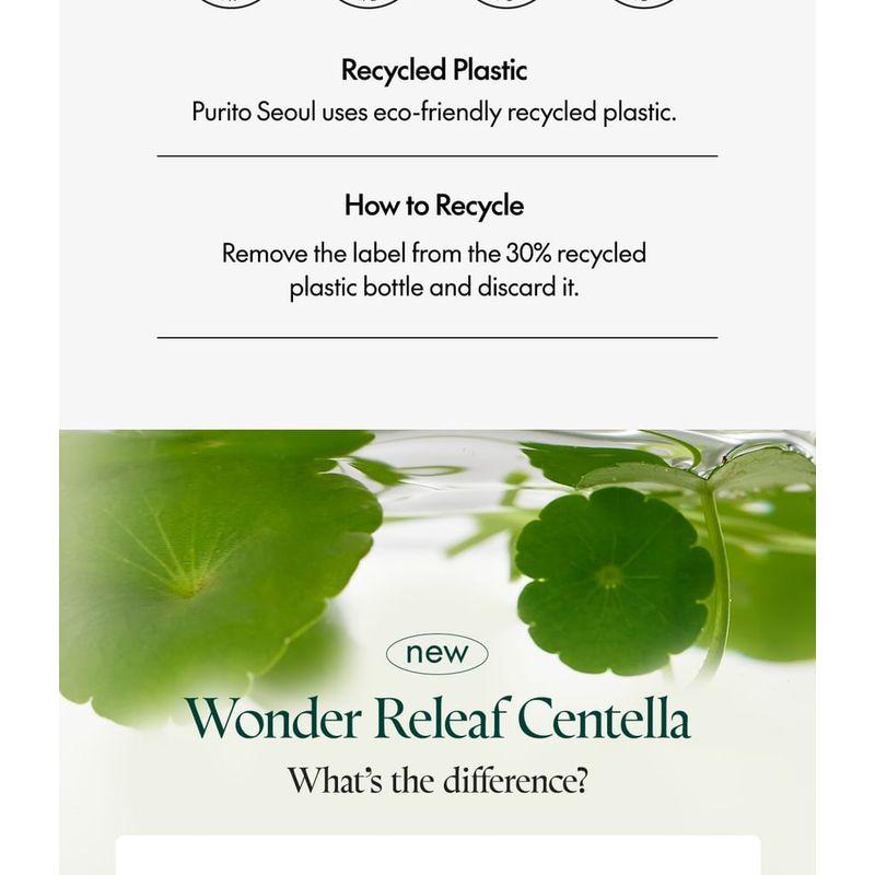 Purito SEOUL - Wonder Releaf Centella Toner Unscented