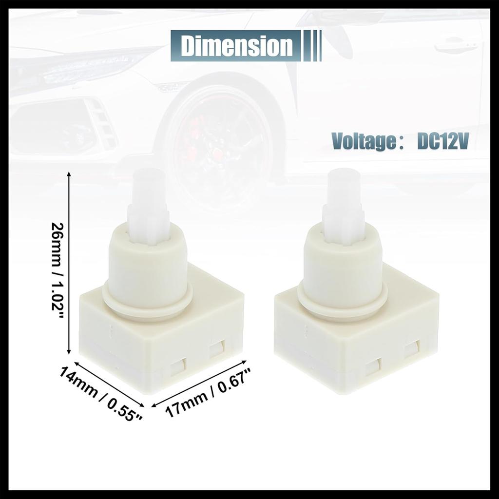 2Pcs Dome Lamp Switch 34404-SDA-A21 34404-SDA-A22D3 924-798 Roof Map Light Overhead Lights for Honda CR-V Odyssey Accord Pilot Ridgeline for Ram 1500