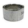 Toller Maison Margiela Ring Ring Logo Gravur Silber 925 Herren SM1UQ0038 Gebraucht
