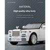 Simulated 1/22 Rolls-Royce Phantom Model Toy, Alloy Die-cast Car Model, Suitable for Boys' Birthday Gifts, Collection Ornaments