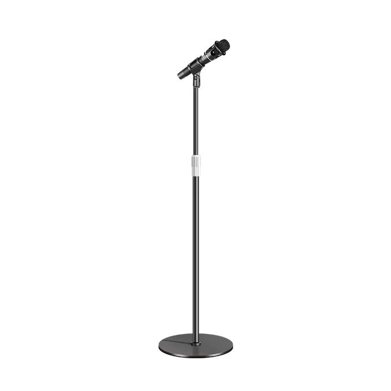 Professional Floor-standing Phone & Tablet Stand with Microphone Holder for Live Broadcasts and Streaming