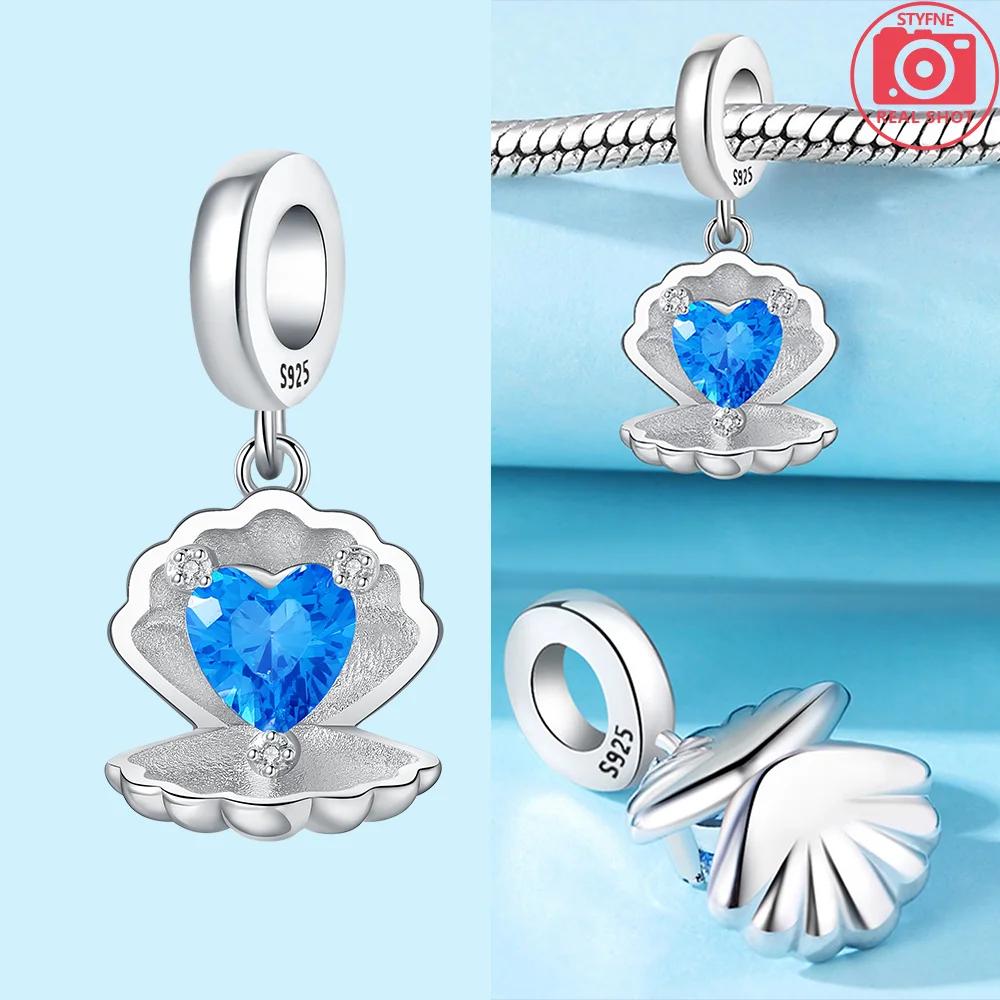 Exquisite Animal Firefly Blue Bow Dolphin Beads Fit Bracelet Charms Copper Original Jewelry Making Women Anniversary Gifts