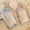 Fashion 3 inch Kpop Photocard Holder Mini PVC Idol Photo Frame Gift Flowers Card Holder