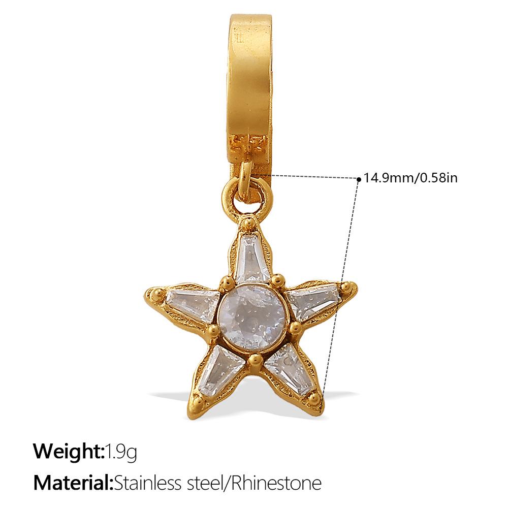 French Retro Seaside Vacation DIY Marine Life Bikini Pendant, 18K Gold-plated Versatile Accessories 2026