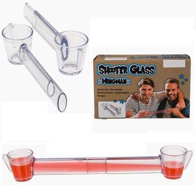 Double Shot Glass Two Shot Glasses In One