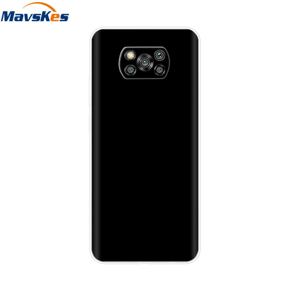 

For POCO X3 NFC Pro Case pocoX3 Clear TPU Soft Silicone Fashion Phone Case For Xiaomi Poco M3 POCO X3 Pro Cute Cover Coque Capa Xiaomi Poco M3