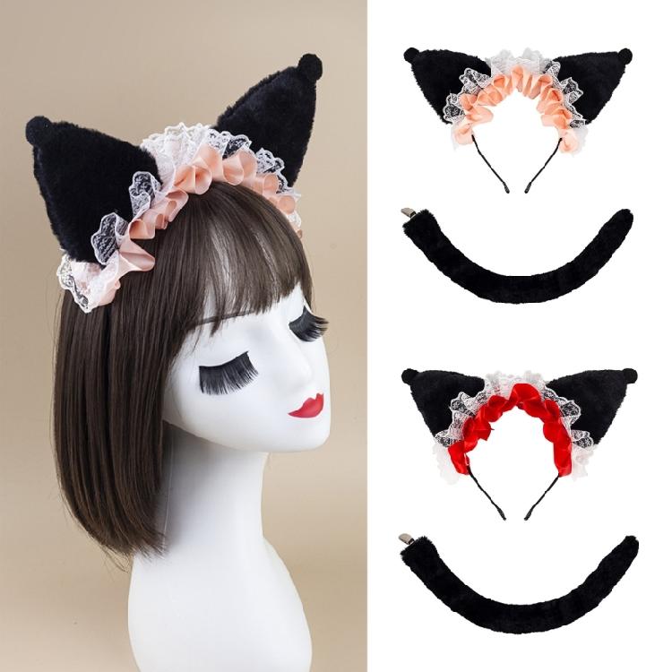 Katzen Plüsch Stirnband Bequemes Elastisches Kopfband Haarschmuck Zum Hinzufügen Eines Hauch Von Spaß Zu Jedem Outfit Oder Event