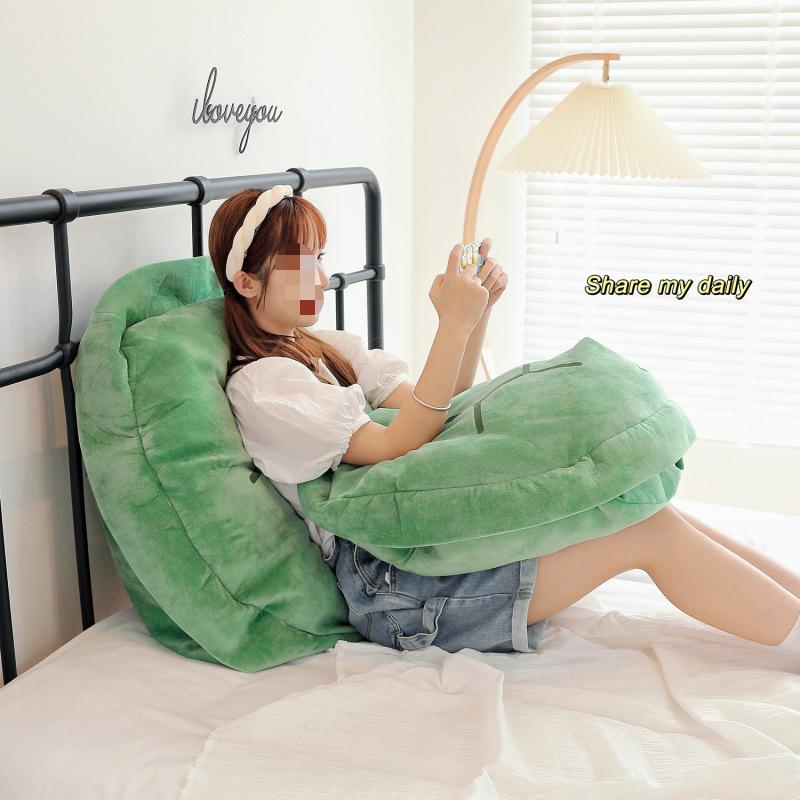 Plush Turtle Shell Wearable Sleeping Bag & Sofa Cushion