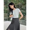 Women's Casual Solid Basic T-shirt