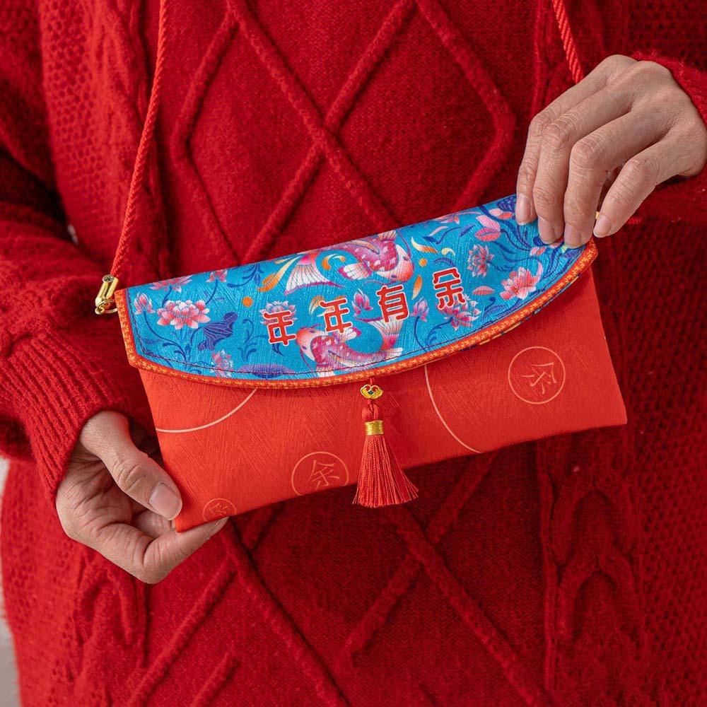 

Traditional Children s Money Bag Printed Lucky Money Packet Spring Festival Red Envelope Kids Gift Style 6