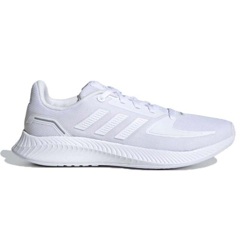 adidas Neo Runfalcon 2.0 K Breathable Low Top Kids' Running Shoes White Gray Kids' Sneakers FY9496