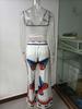2025 Sommer Damen Europäischer & Amerikanischer Print Bandeau Weite Hosen Zweiteiliges Set