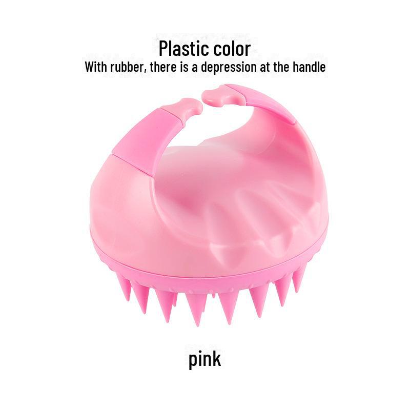 Silicone Scalp Massaging Shampoo Brush and Anti-Itch Comb