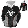Evil Umbrella Resident Corporation Hoodie Cosplay Jacket Pullover 3d Print Coat