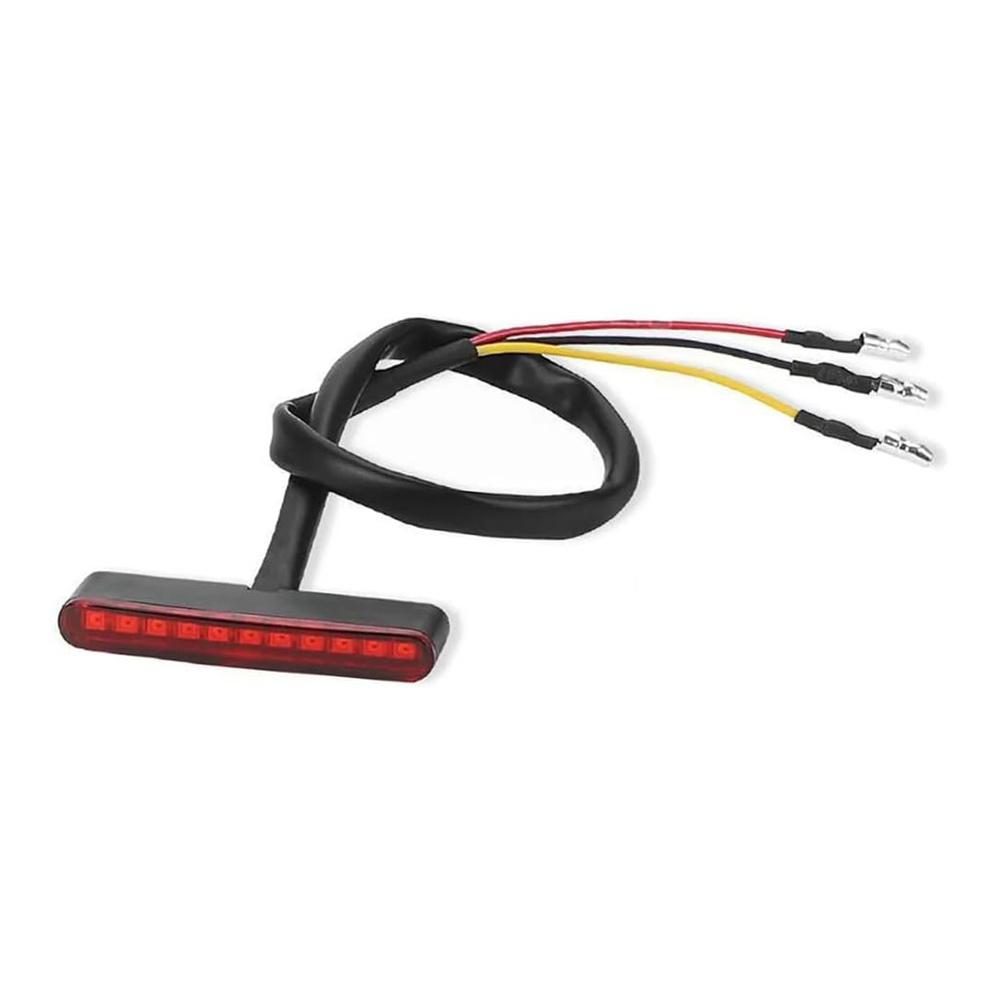 Universal LED Rear Tail Running Stop Mini Strip Brake Light Red For Motorcycle ATV