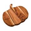 Acacia Wood Cutting Board with Handle Meat Wooden Multipurpose Decorative Steak Pizza Portable for Kitchen Chopping Board