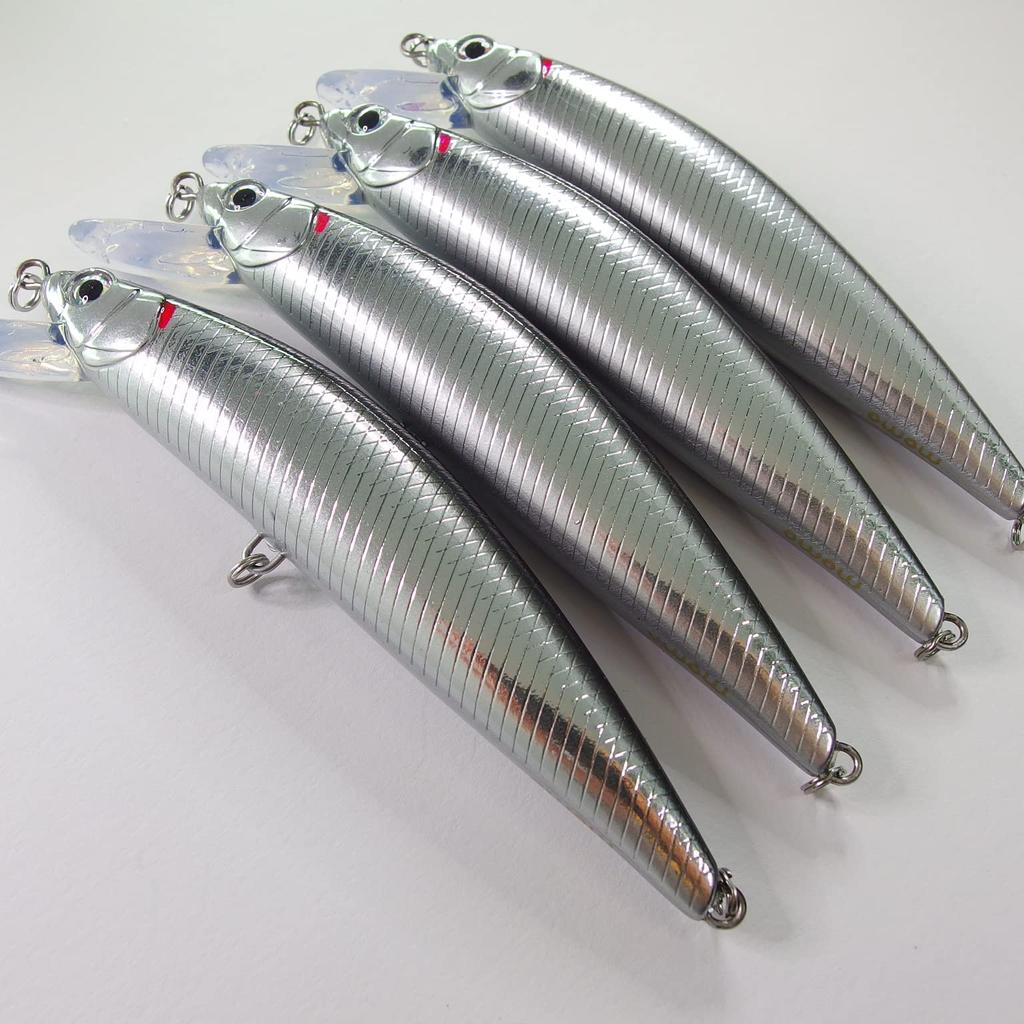 Momo Lure Blue for Spanish and Pintail Fishing Katakuchi X Runner, 120mm, 40g, Bluefish, Yellowtail, Amberjack, Mackerel, Tuna, (CKI 4)