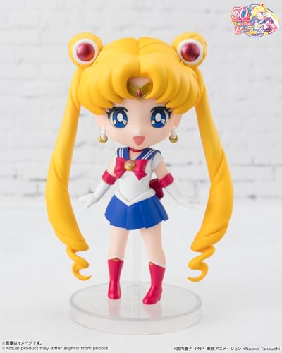 TAMASHII NATIONS Figuarts mini Pretty Guardian Sailor Moon R Sailor Moon -Crystal Star Compact Edition- Approx. 90mm PVC & ABS Painted Movable Figure
